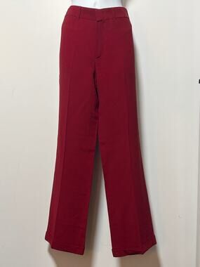 Moschino Cheap and Chic Red Dress Pants IT 40 US 6 (Fits US 4) Italy